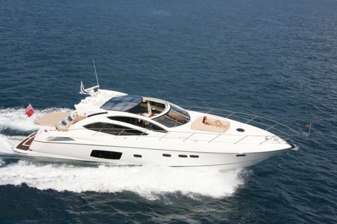 64' Sunseeker luxury charter yacht - Juan-les-Pins, Antibes, France - 0