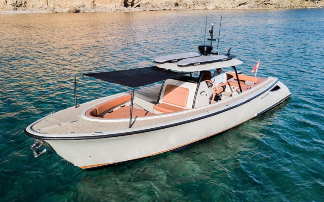 38' Wajer luxury charter yacht - Botafoc Ibiza, Av. de Juan Carlos I, 07800 Ibiza, Balearic Islands, Spain - 2
