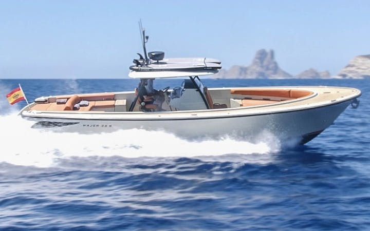 38' Wajer luxury charter yacht - Botafoc Ibiza, Av. de Juan Carlos I, 07800 Ibiza, Balearic Islands, Spain