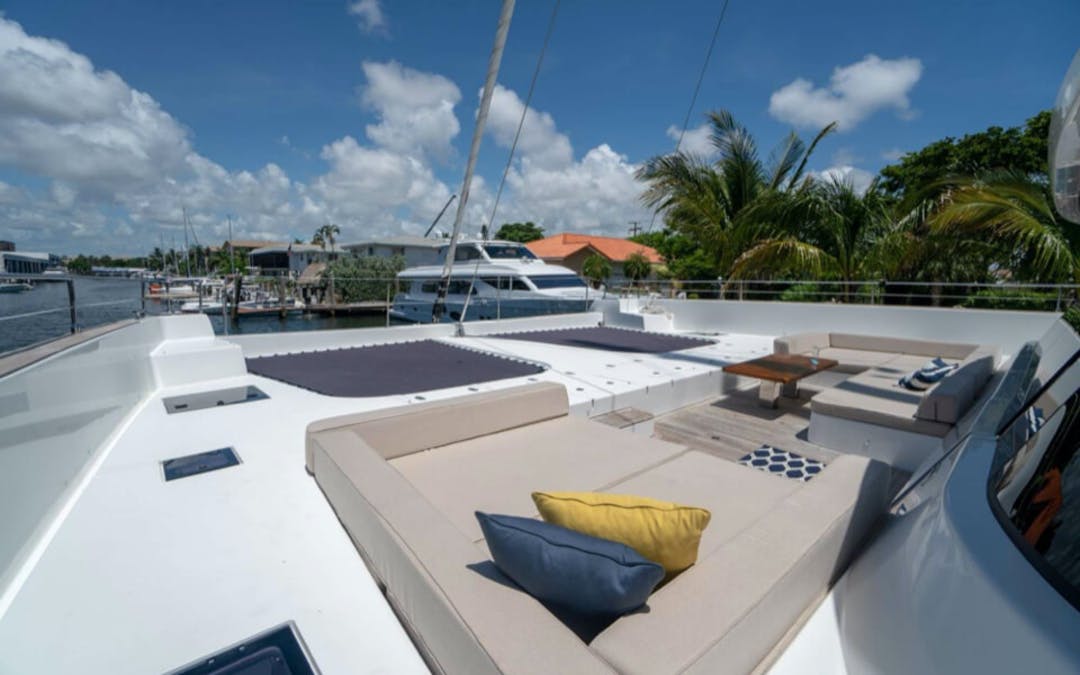 80 Sunreef Yachts luxury charter yacht - Yacht Haven Grande, St. Thomas, US Virgin Islands, USVI