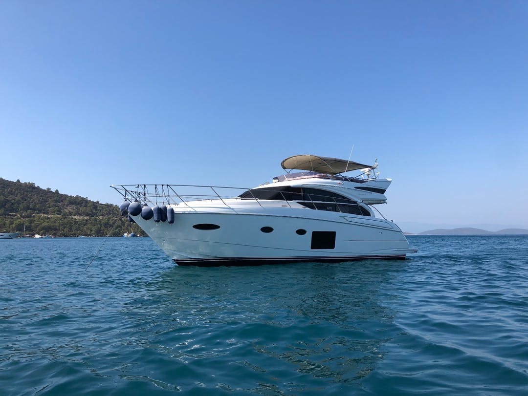 52 Princess luxury charter yacht - Bodrum, Muğla, Turkey