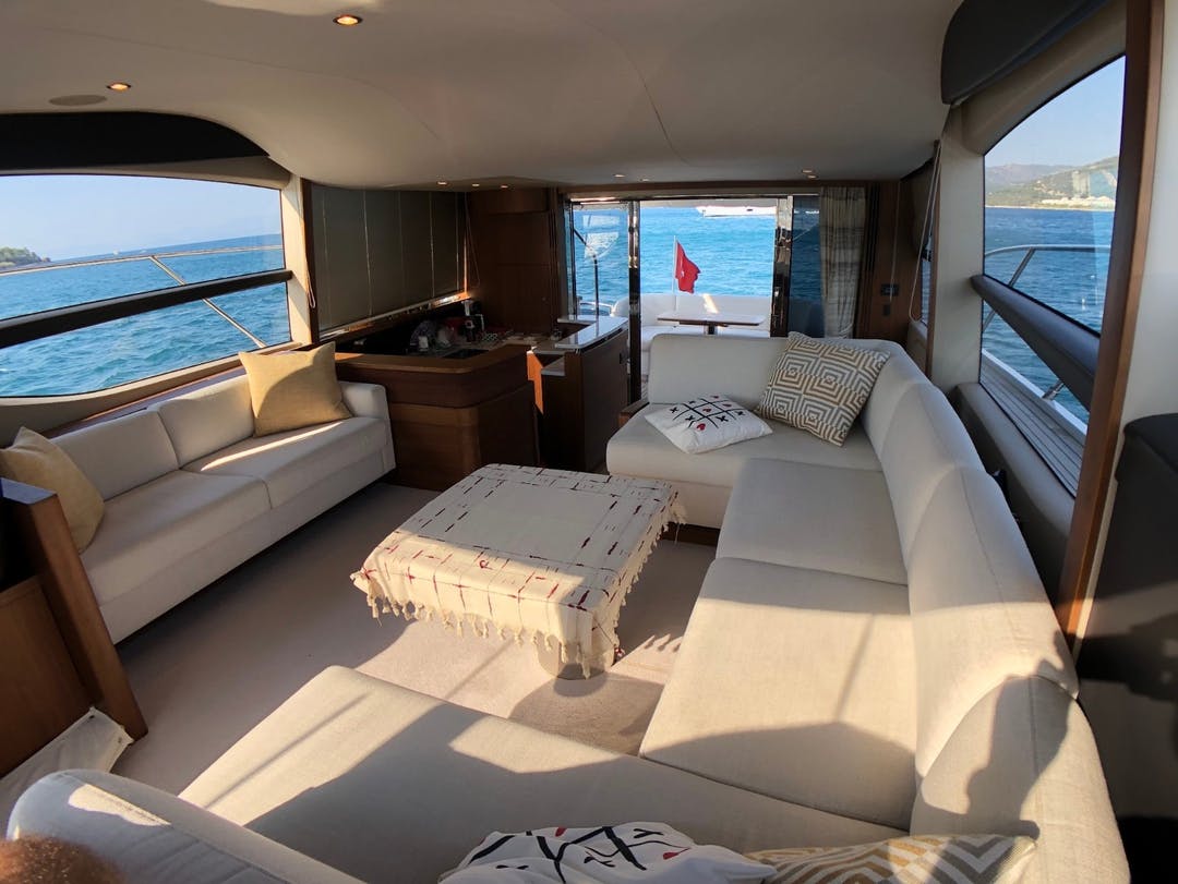 52 Princess luxury charter yacht - Bodrum, Muğla, Turkey