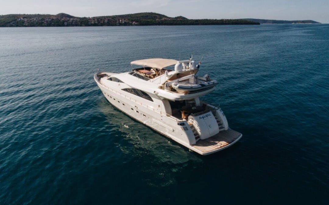 85 Amer luxury charter yacht - ACI Marina Split, Uvala Baluni, Split, Croatia