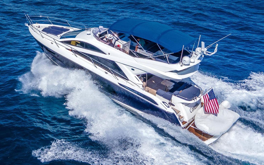 60 Sunseeker luxury charter yacht - Venetian Marina & Yacht Club, North Bayshore Drive, Miami, FL, USA