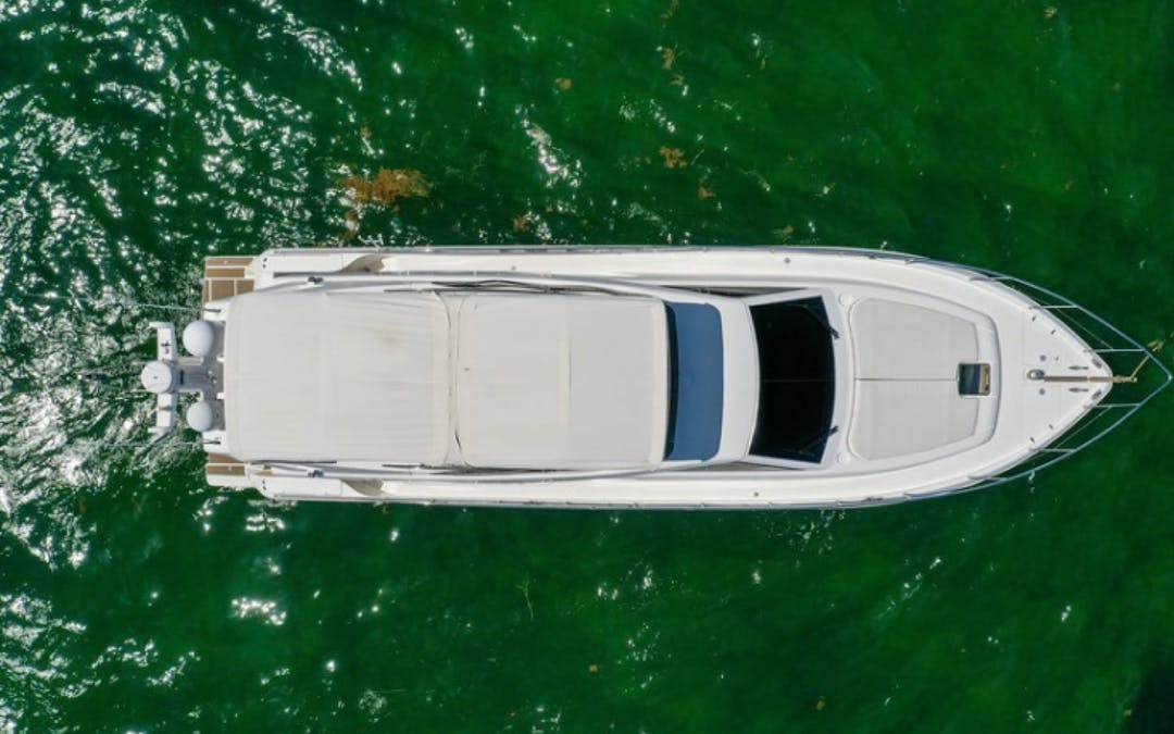 56 Ferretti luxury charter yacht - Bayside Marketplace, Biscayne Boulevard, Miami, FL, USA