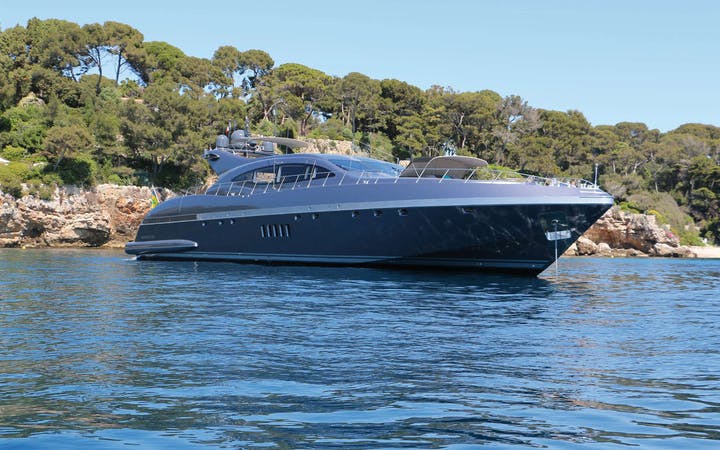 109 Mangusta luxury charter yacht - Cannes, France