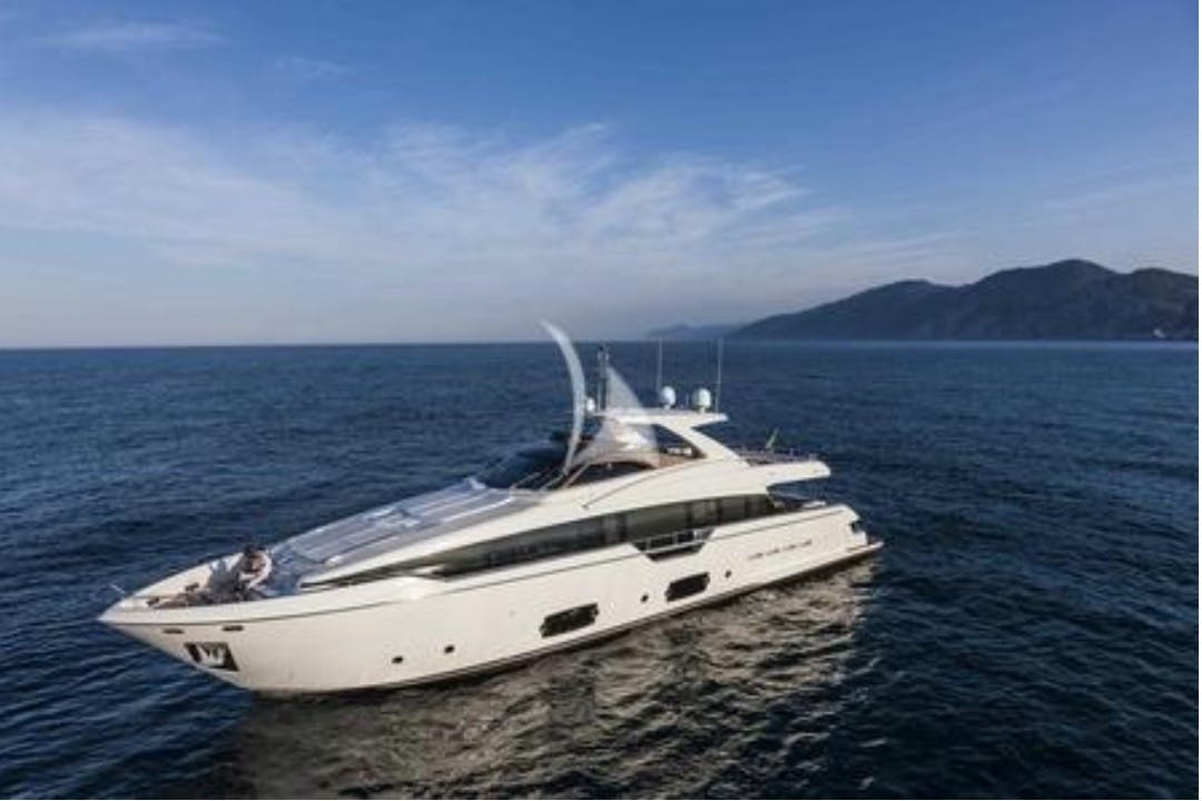 96 Ferretti luxury charter yacht - Dubrovnik, Croatia