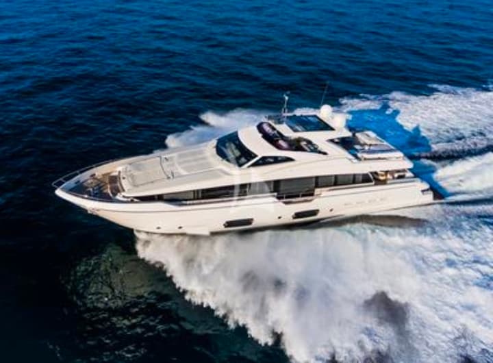 96 Ferretti luxury charter yacht - Dubrovnik, Croatia