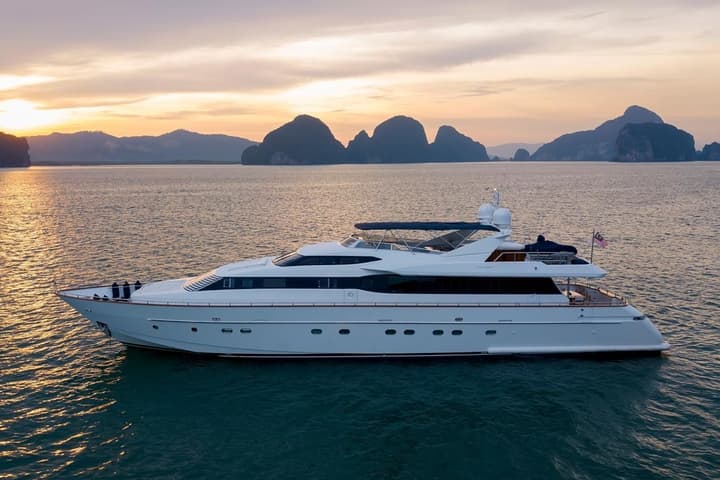 106 Falcon luxury charter yacht - Royal Phuket Marina, Thepkasattri Rd, Kohkaew, Muang, Phuket, Thailand