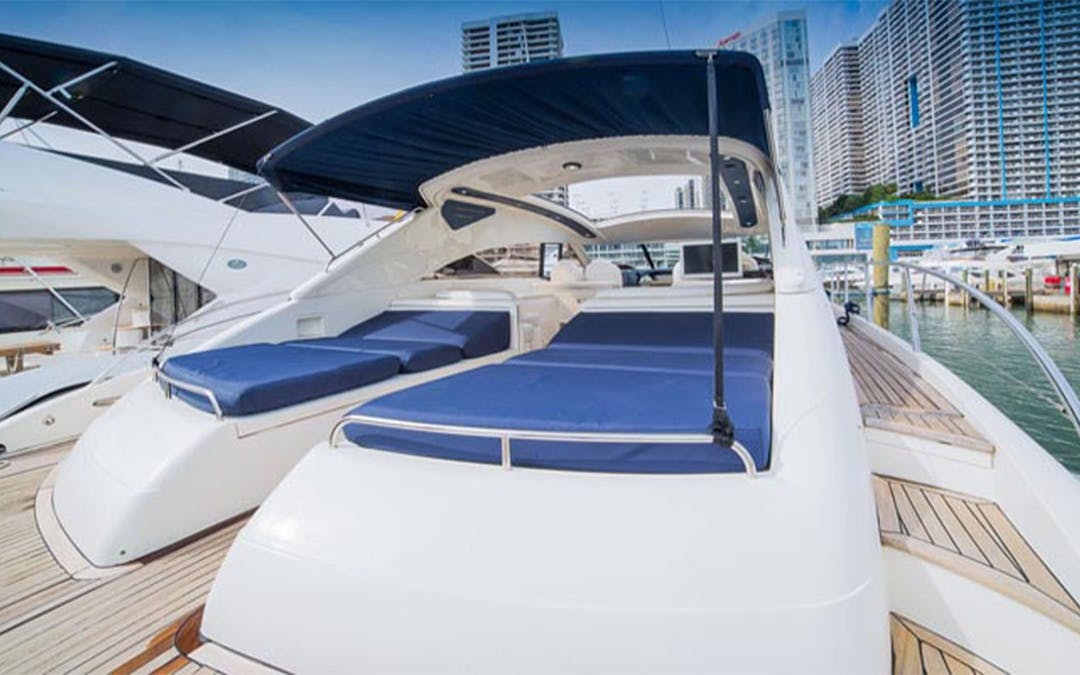 65 Princess luxury charter yacht - Centennial Park & Amphitheater, East Ocean Avenue, Boynton Beach, Palm Beach, FL, USA