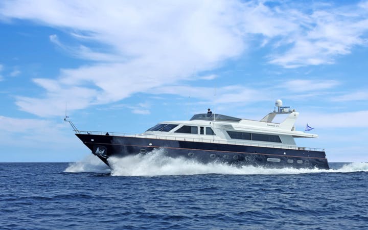 88 Canados luxury charter yacht - Athens, Greece