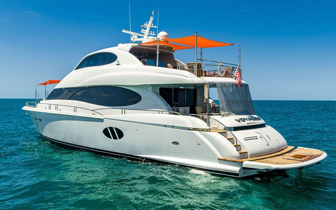 84 Lazzara luxury charter yacht - MarineMax Fort Myers, McGregor Boulevard, Fort Myers, FL, USA