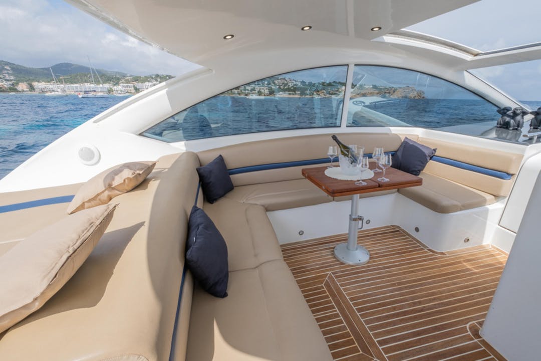 55' Numarine luxury charter yacht - Ibiza, Spain - 3