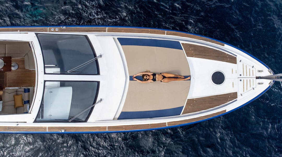 55' Numarine luxury charter yacht - Ibiza, Spain - 2