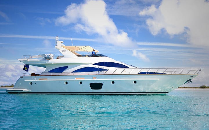 82 Azimut luxury charter yacht - Blue Haven Marina, Leeward Settlement, Turks and Caicos Islands