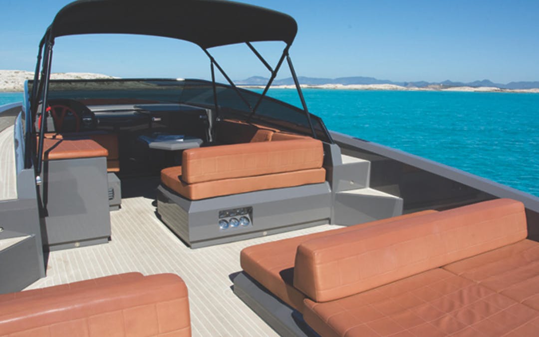 43' Vanquish luxury charter yacht - Botafoc Ibiza, Av. de Juan Carlos I, 07800 Ibiza, Balearic Islands, Spain - 1