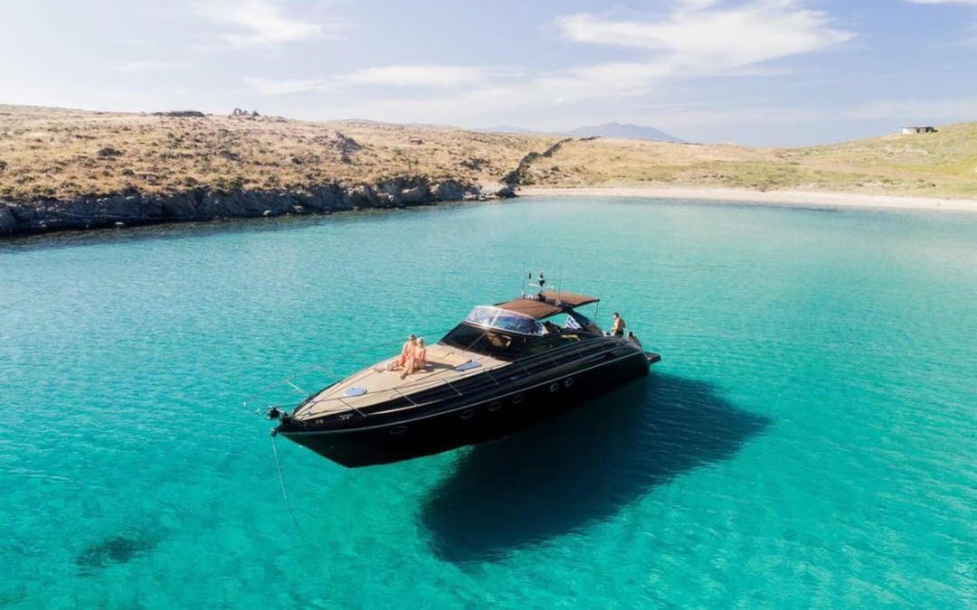55 Princess luxury charter yacht - Mýkonos, Greece