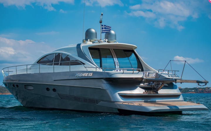 65 Pershing luxury charter yacht - Μαρίνα Φλοίσβου, Flisvos Marina, Athens, Greece