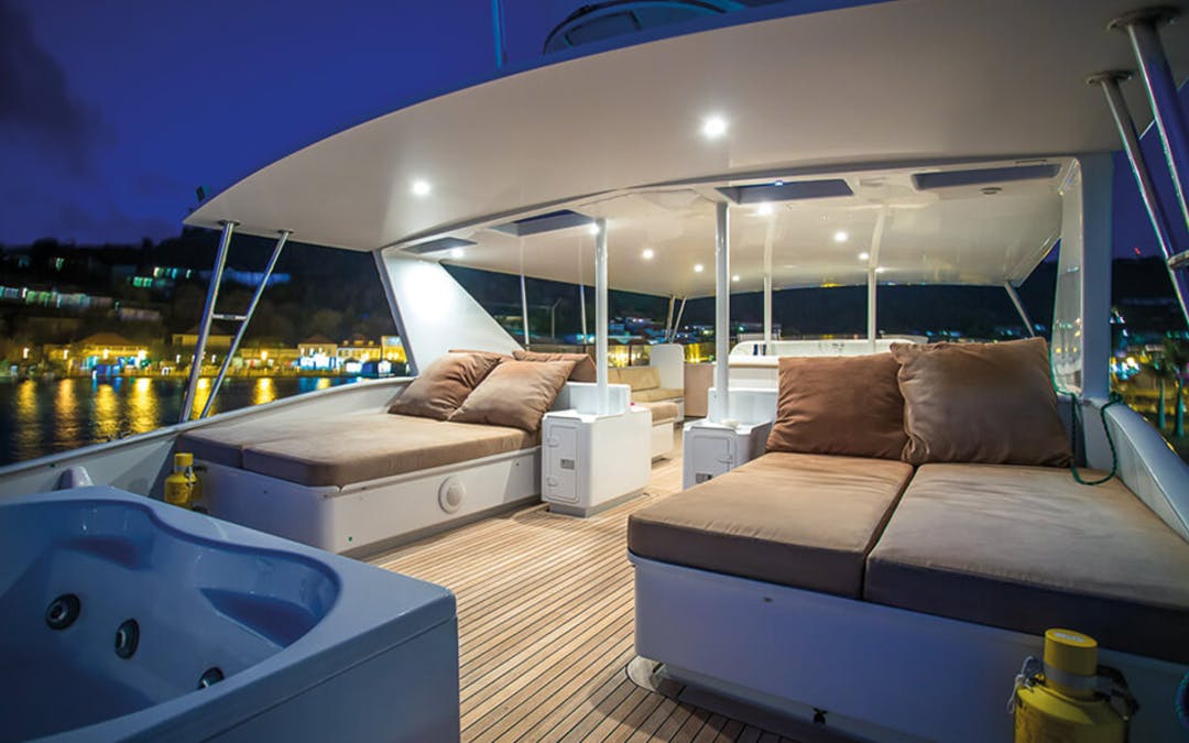 100 Broward luxury charter yacht - St. Barths, Saint Barthélemy