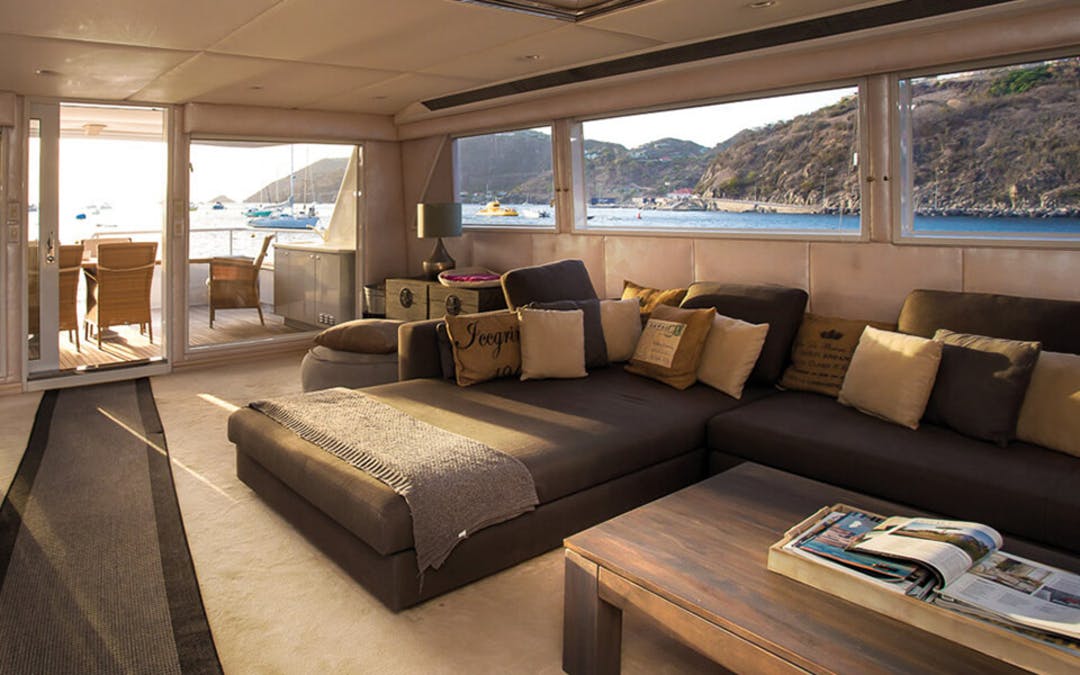100 Broward luxury charter yacht - St. Barths, Saint Barthélemy