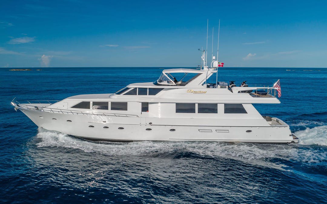 98' Westship luxury charter yacht - Nassau, The Bahamas - 0