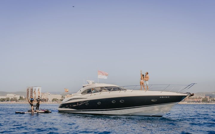 60 Sunseeker Predator luxury charter yacht - Barcelona, Spain