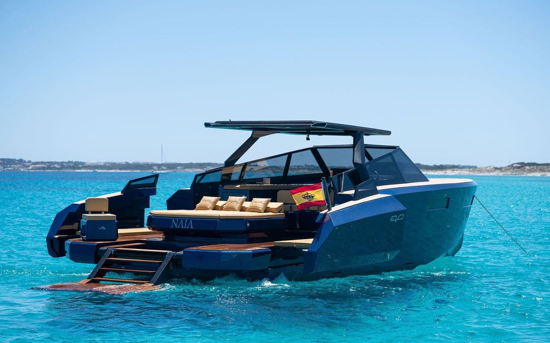 43' Evo luxury charter yacht - Marina Ibiza, Ibiza, Spain - 3