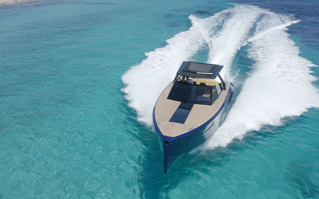 43 Evo luxury charter yacht - Marina Ibiza, Ibiza, Spain