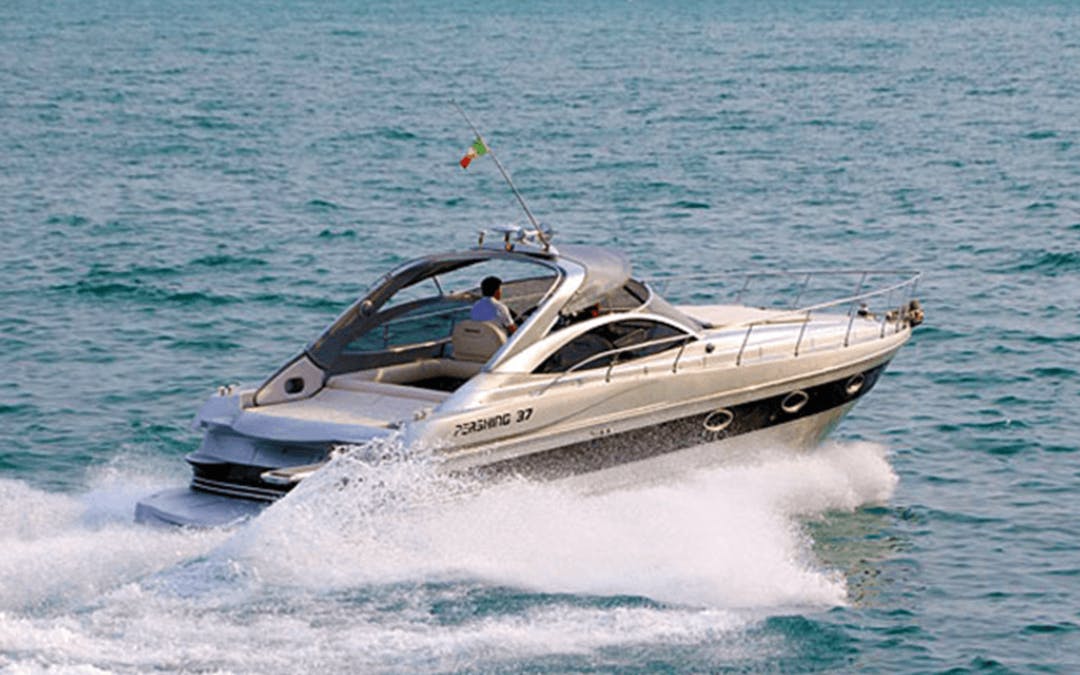 37 Pershing luxury charter yacht - Amalfi Harbor Marina Coppola, Piazzale dei Protontini, Amalfi, Province of Salerno, Italy