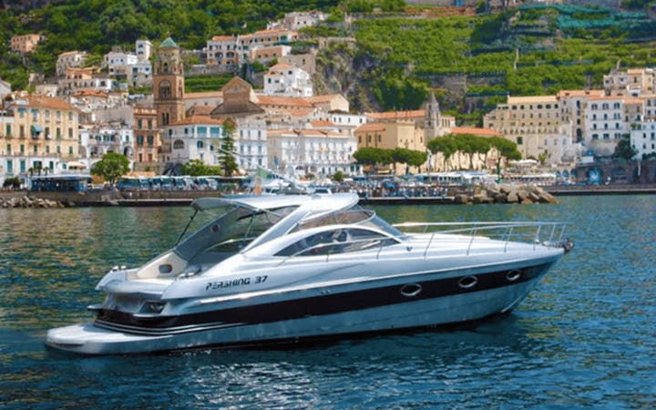 37 Pershing luxury charter yacht - Amalfi Harbor Marina Coppola, Piazzale dei Protontini, Amalfi, Province of Salerno, Italy