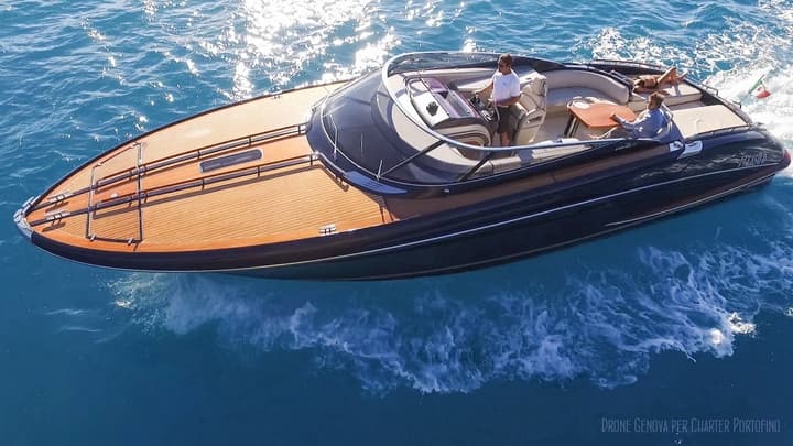 44 Riva luxury charter yacht - Portofino, Metropolitan City of Genoa, Italy