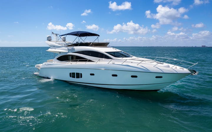 75' Sunseeker luxury charter yacht - North Bay Village, FL, USA