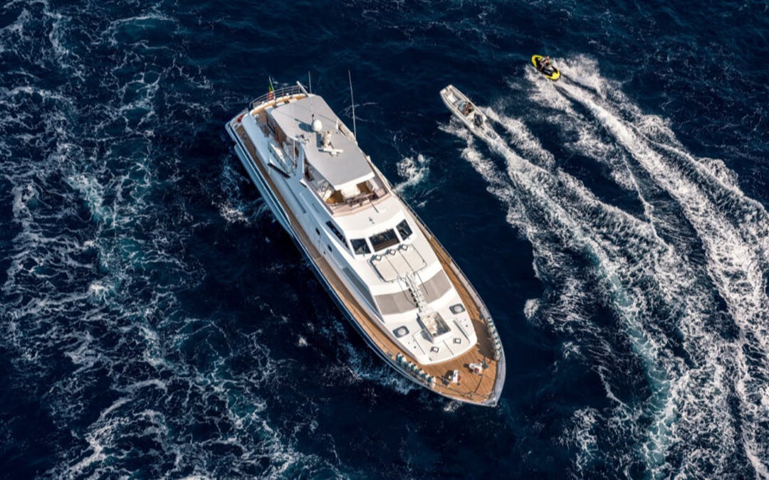 108 Spertini Alalunga luxury charter yacht - Le Vieux Port, Jetée Albert Edouard, Cannes, France