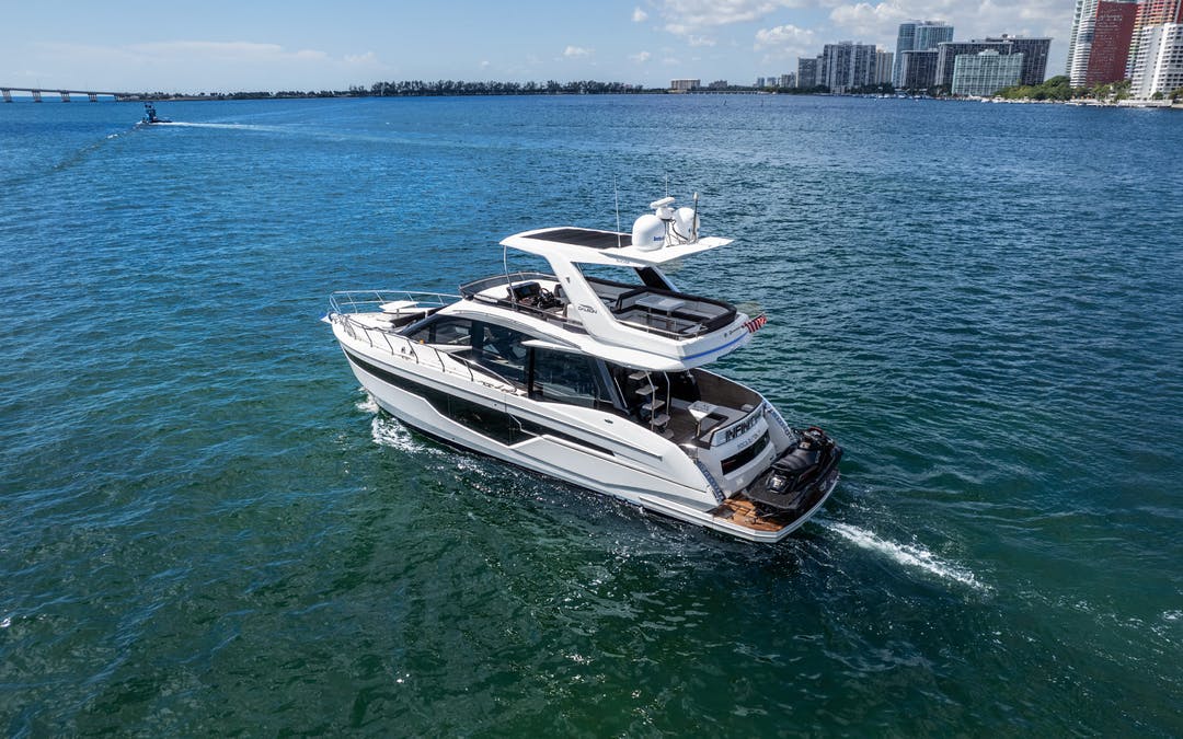 53 Galeon luxury charter yacht - Miami Beach Marina, Alton Road, Miami Beach, FL, USA