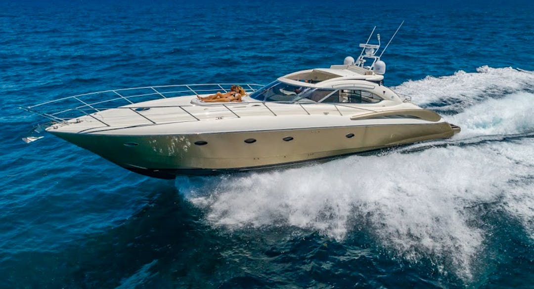 60' Sunseeker Luxury Yacht for Charter in Miami, FL - Image 0
