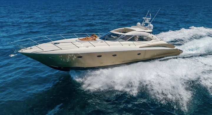 60' Sunseeker Predator luxury charter yacht - 7910 West Drive, North Bay Village, FL, USA