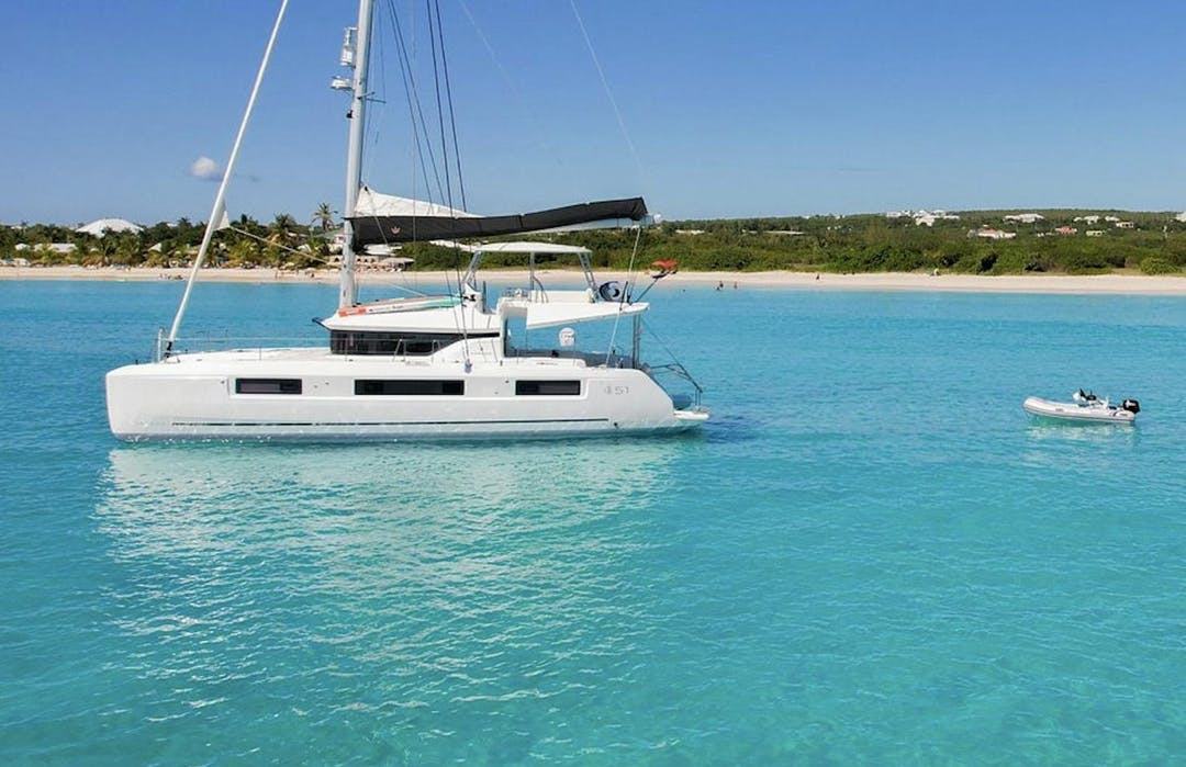 51 Lagoon luxury charter yacht - Saint Martin