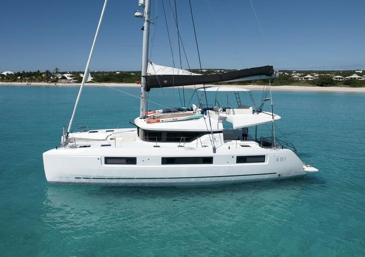 51 Lagoon luxury charter yacht - Saint Martin