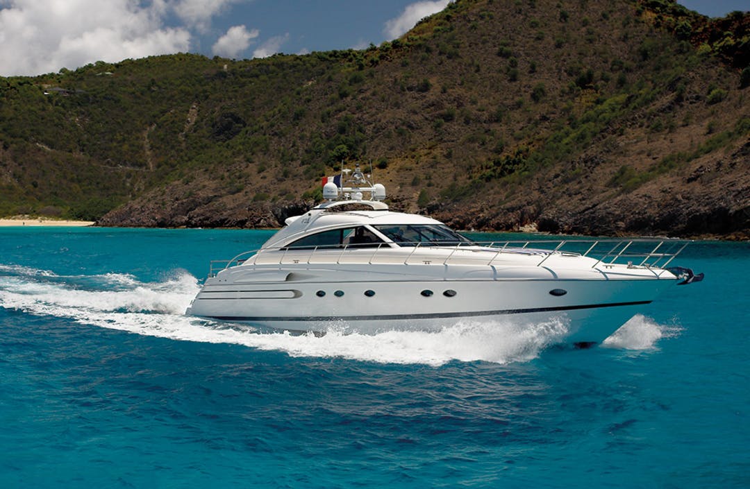 65 Princess luxury charter yacht - St Barthélemy