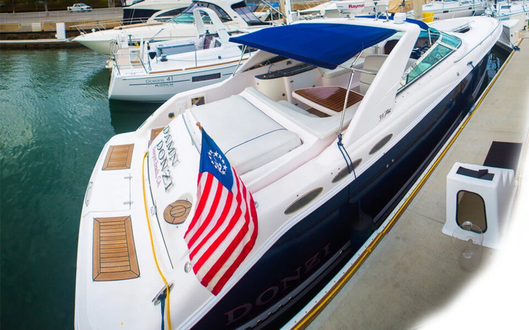40 Donzi luxury charter yacht - Billy's At The Beach, West Coast Highway, Newport Beach, CA, United States