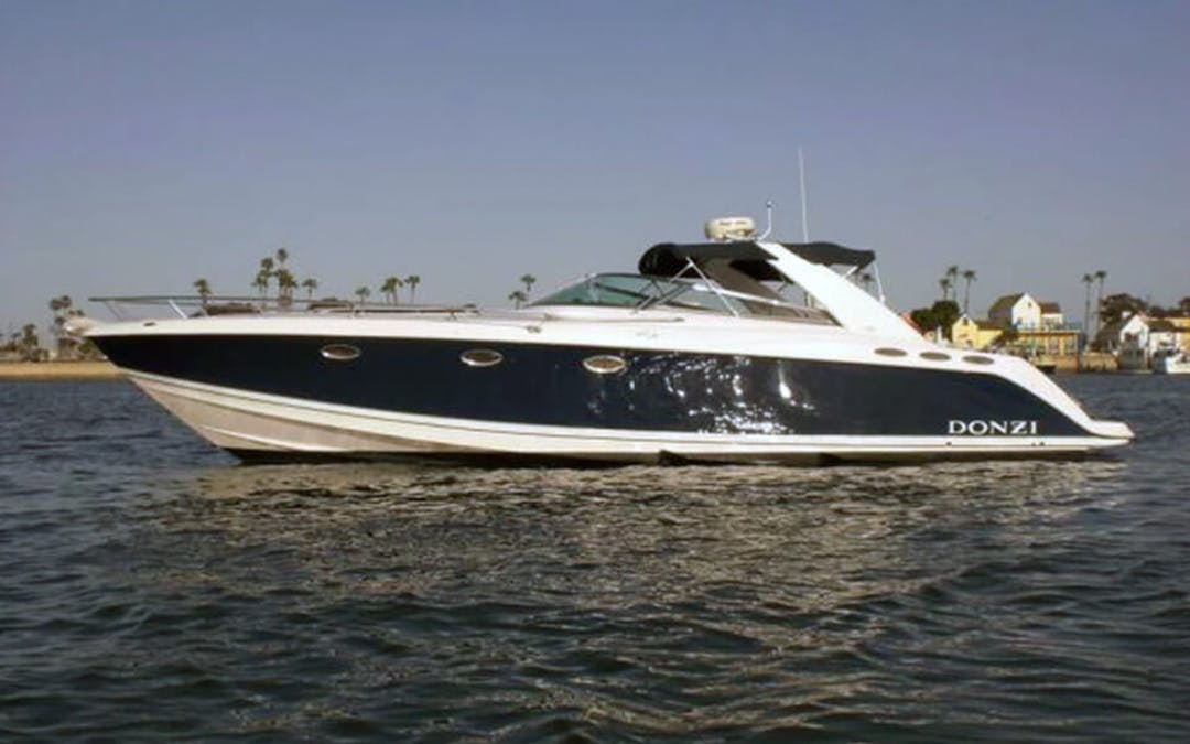40 Donzi luxury charter yacht - Billy's At The Beach, West Coast Highway, Newport Beach, CA, United States