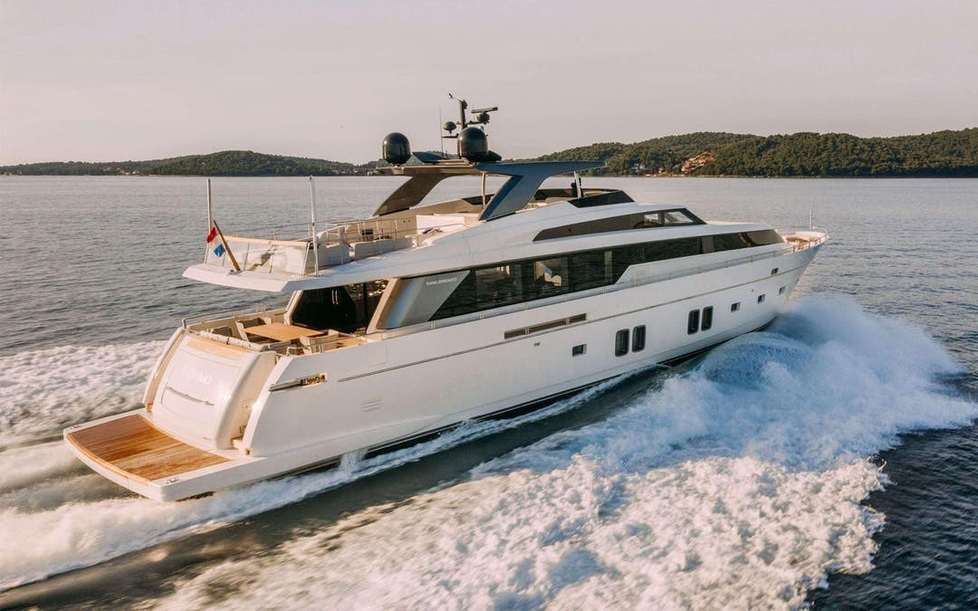 151 Sanlorenzo luxury charter yacht - Porto Montenegro, Blaža Jovanovića, Tivat, Montenegro
