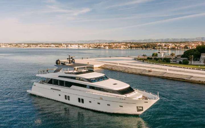 151 Sanlorenzo luxury charter yacht - Porto Montenegro, Blaža Jovanovića, Tivat, Montenegro