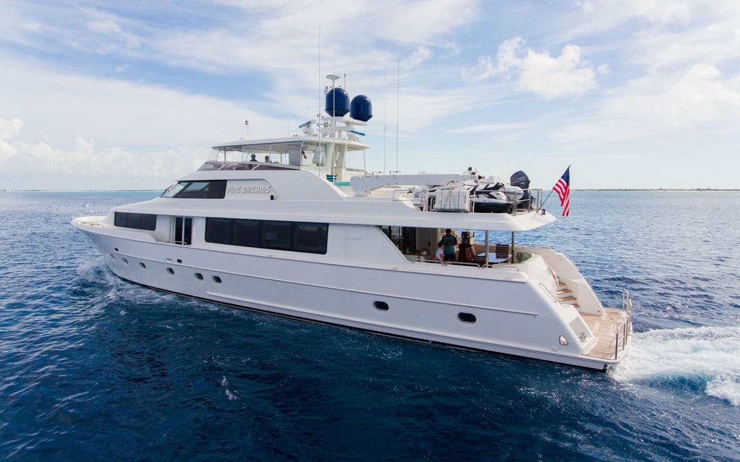 112 Westport luxury charter yacht - Delray Harbor Club Marina, South Federal Highway, Delray Beach, FL, USA