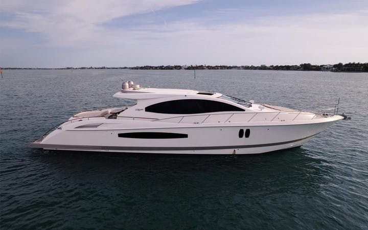 75 Lazzara luxury charter yacht - Hula Bay Club, West Tyson Avenue, Tampa, FL, USA