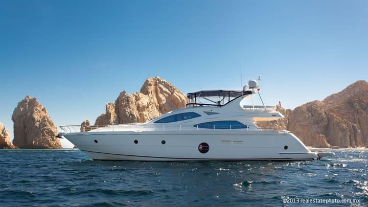 64 Aicon luxury charter yacht - Puerto Los Cabos, Mexico