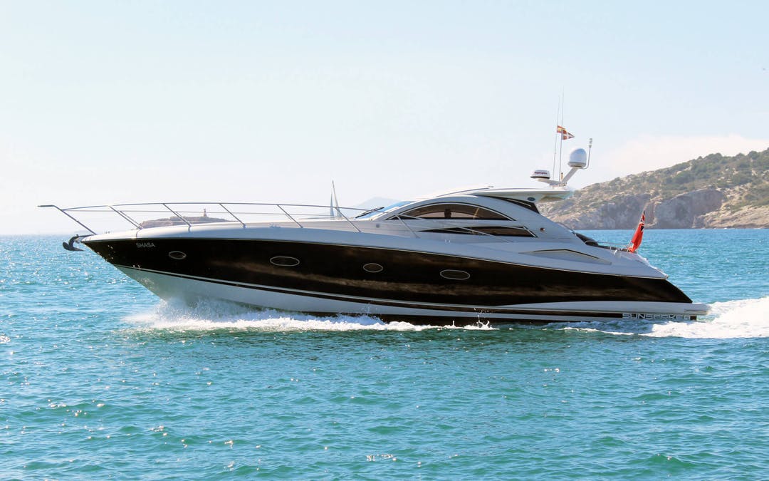 53' Sunseeker luxury charter yacht - Botafoc Ibiza, Av. de Juan Carlos I, 07800 Ibiza, Balearic Islands, Spain - 0