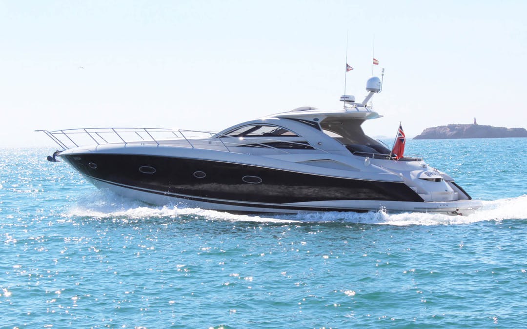 53' Sunseeker luxury charter yacht - Botafoc Ibiza, Av. de Juan Carlos I, 07800 Ibiza, Balearic Islands, Spain - 1