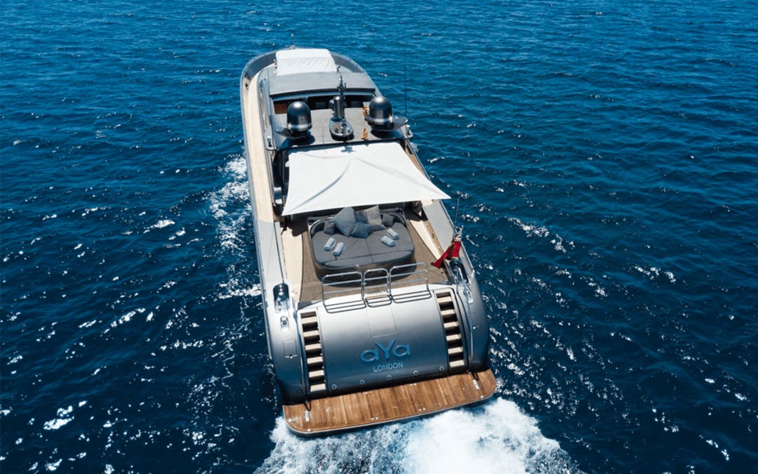90 Leopard luxury charter yacht - Marina Botafoch, Paseo Marítimo, Ibiza, Spain