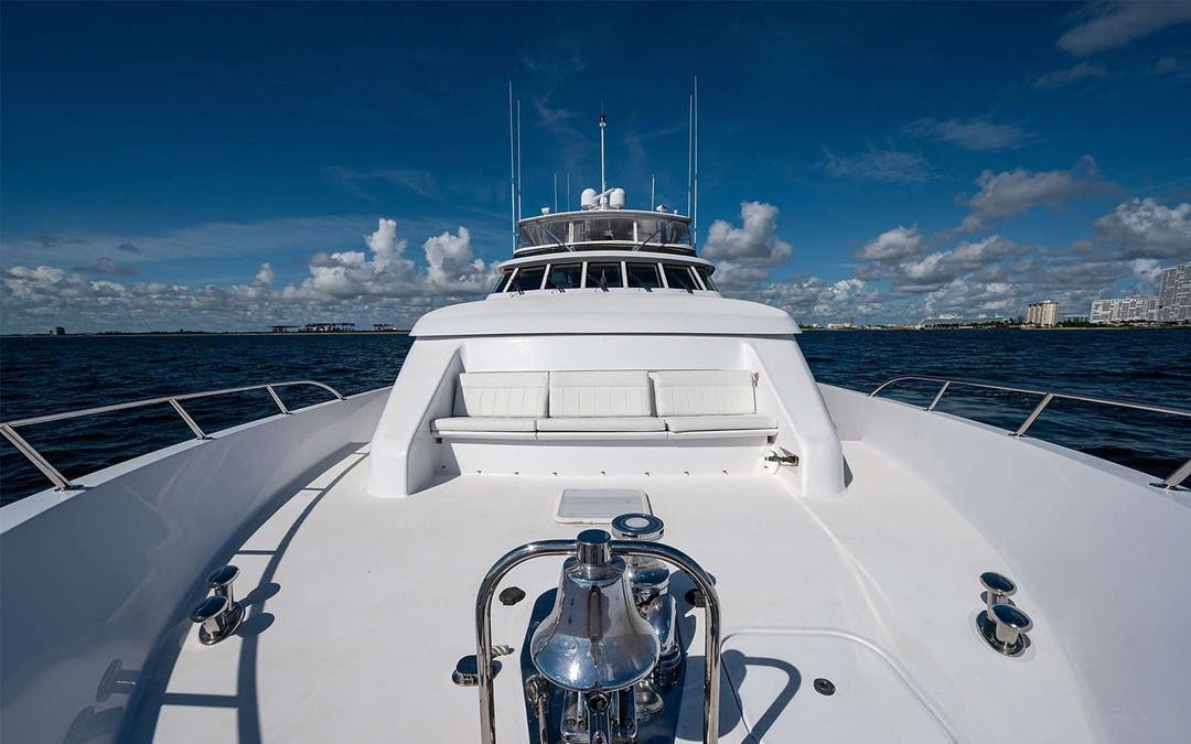 100 Hatteras luxury charter yacht - Bay Street Marina, 701 East Bay Street, Nassau, Bahamas